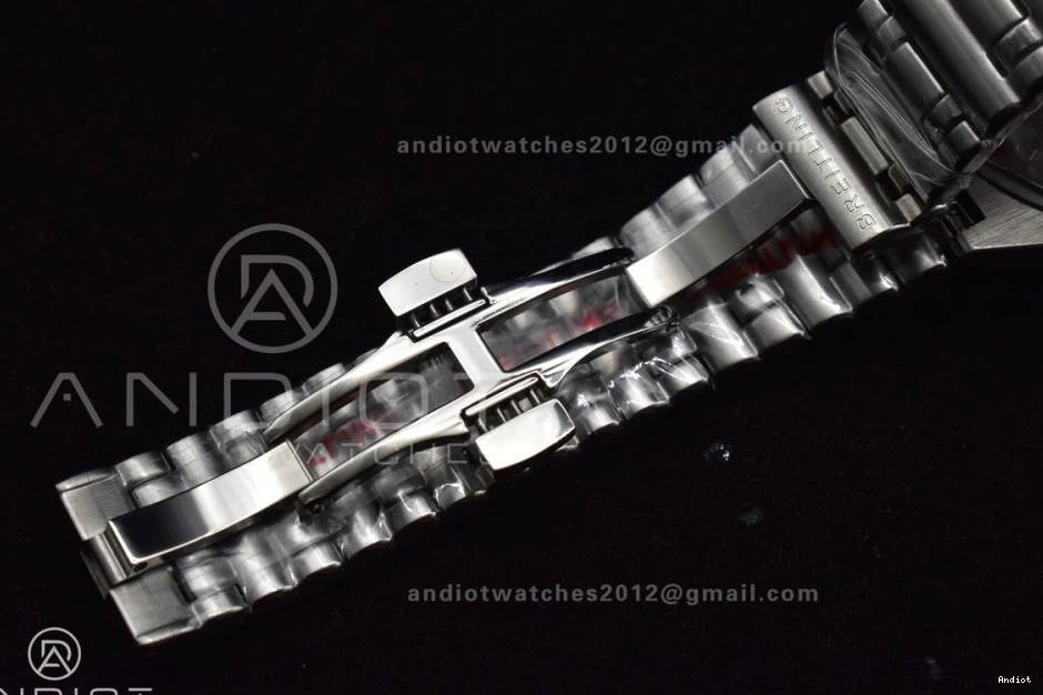 White 40mm 1:1 On SS Edition GMT Best Bracelet Factory Chronomat A2836 Dial Breitling BLS Automatic 0320